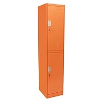 ロッカー 、スチール書庫 、事務・店舗用品 - オフィス家具・新品、未使用 送料無料】 2人用(1列2段) スチールロッカー 鍵付き ホワイト